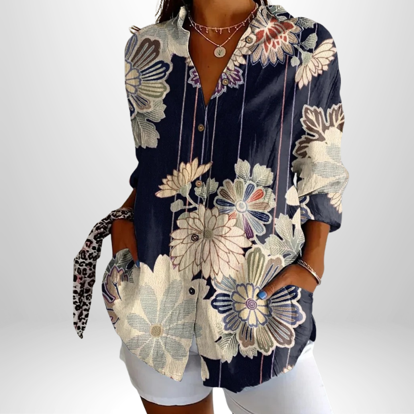 Alma™ | Kreativ Blus för Dam