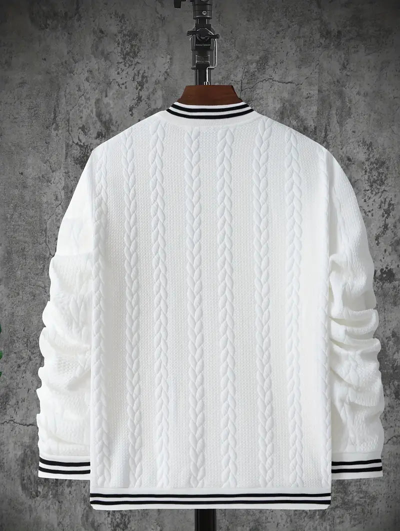 Felipa™ | Sportig Jacquardjacka med Unik Design
