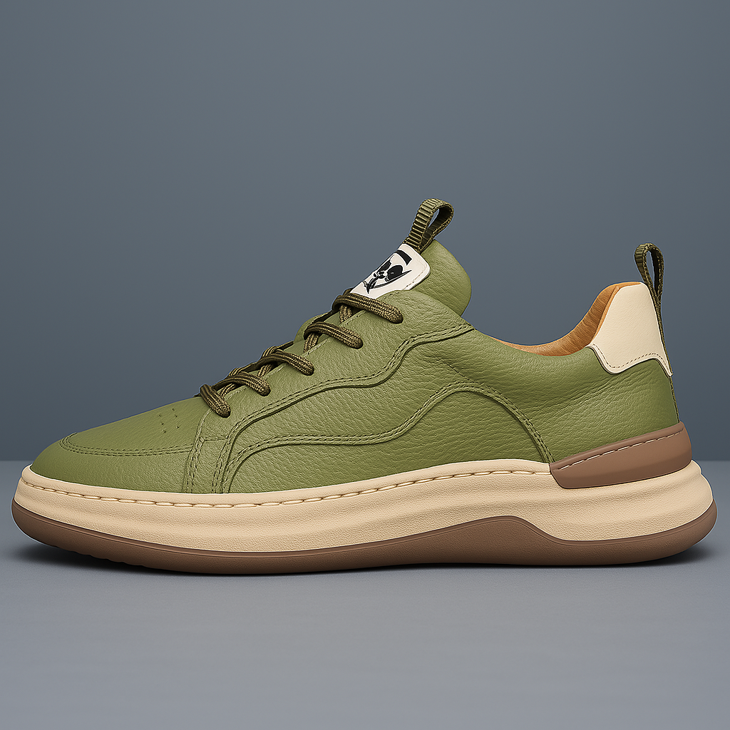 Hudson Läder Sneakers - Stiliga och Komfortabla för Varje Tillfälle
