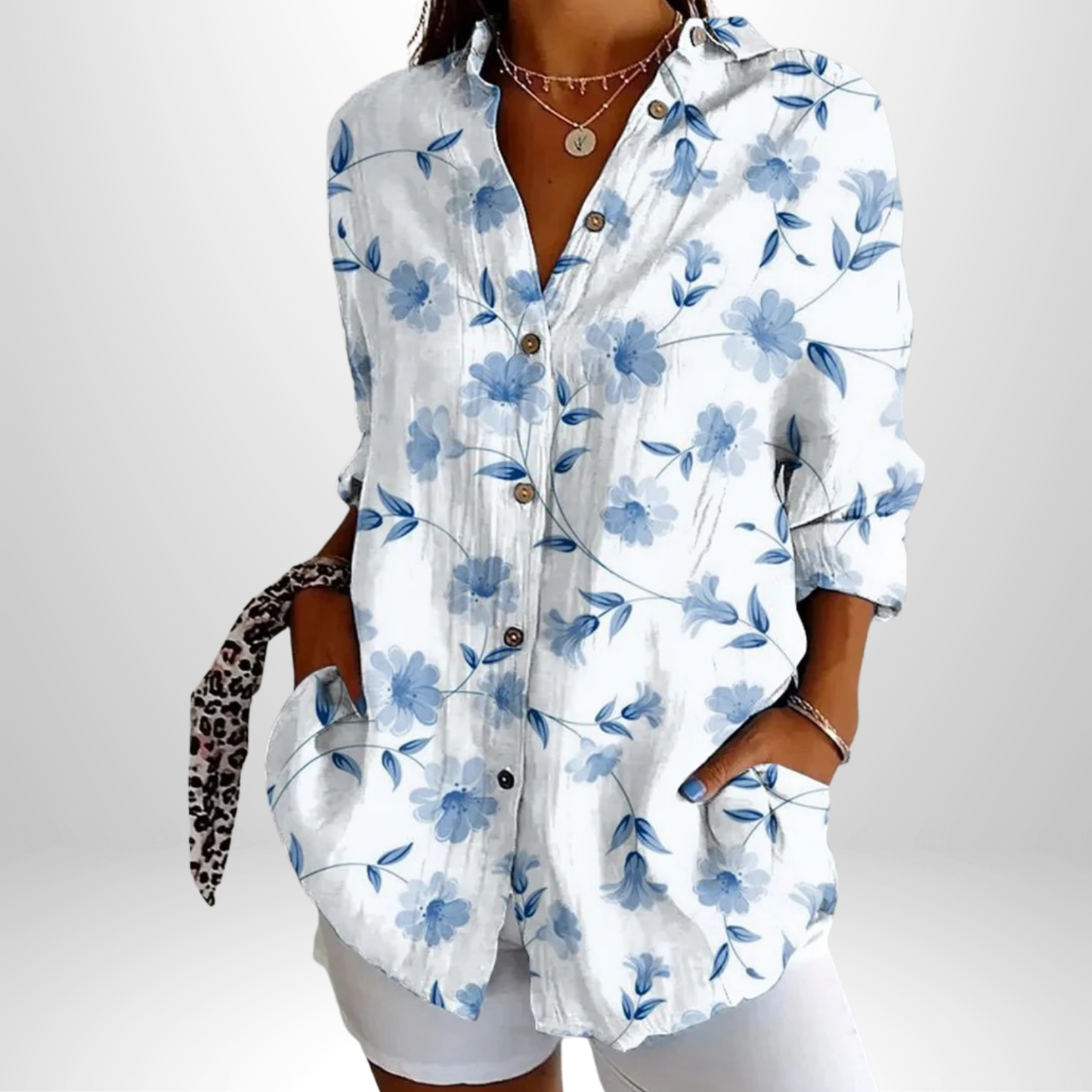 Kristine™ | Elegant Blus för Dam