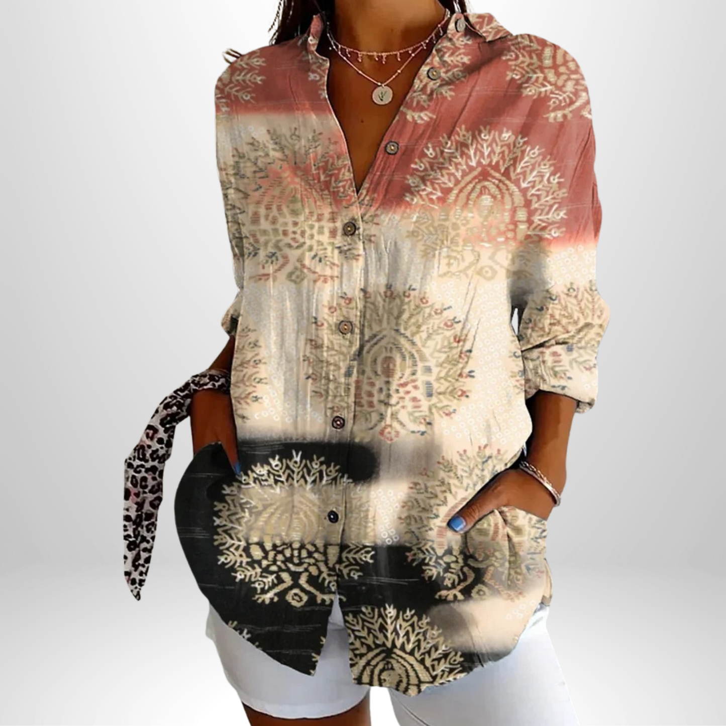 Maren™ | Elegant Blus för Dam