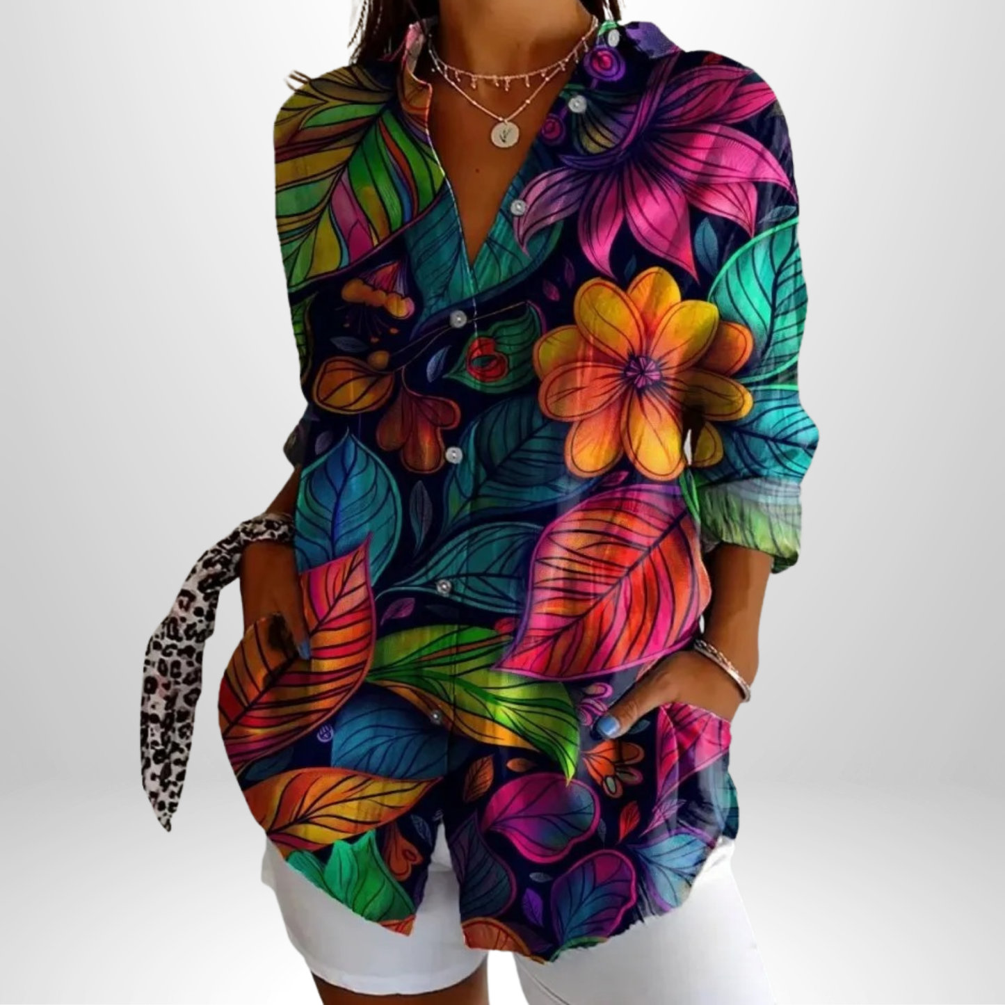 Mathea™ | Elegant Blus för Dam