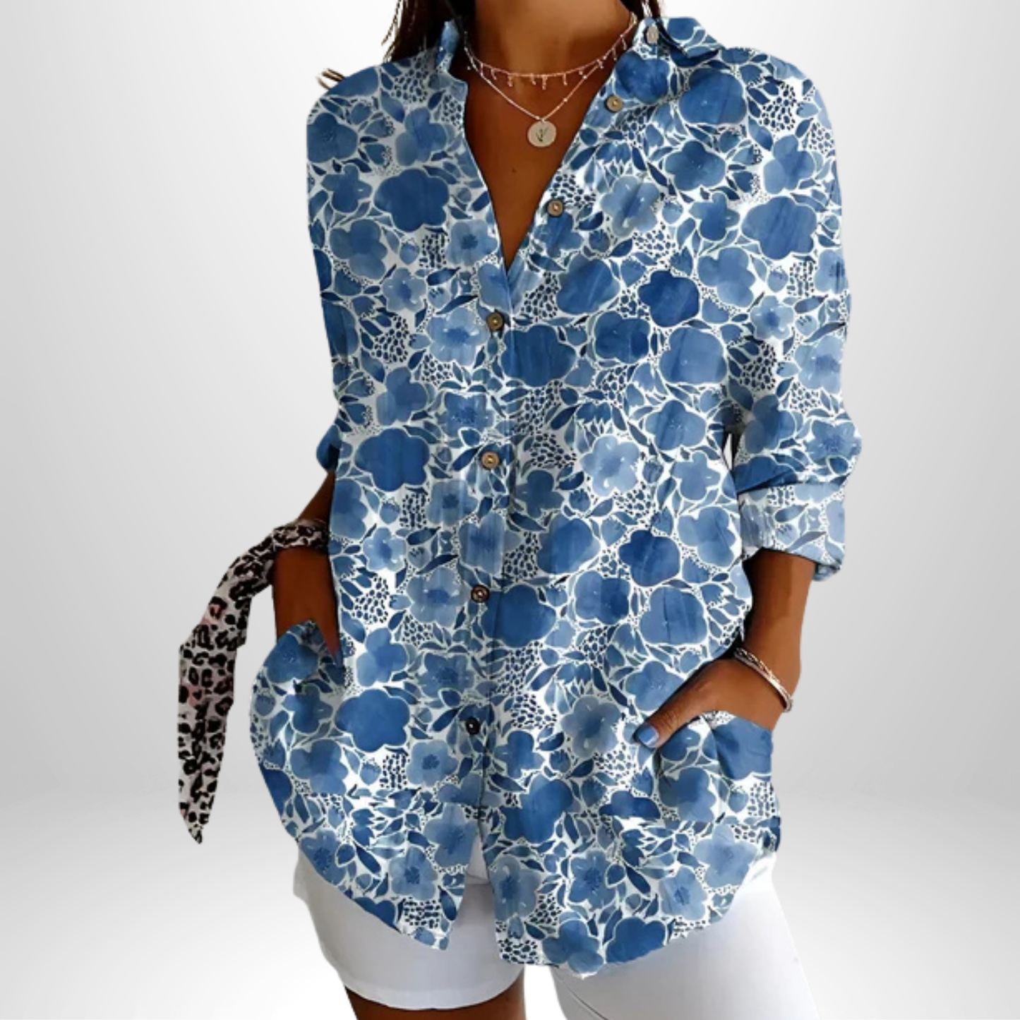 Oda™ | Konstnärlig Blus