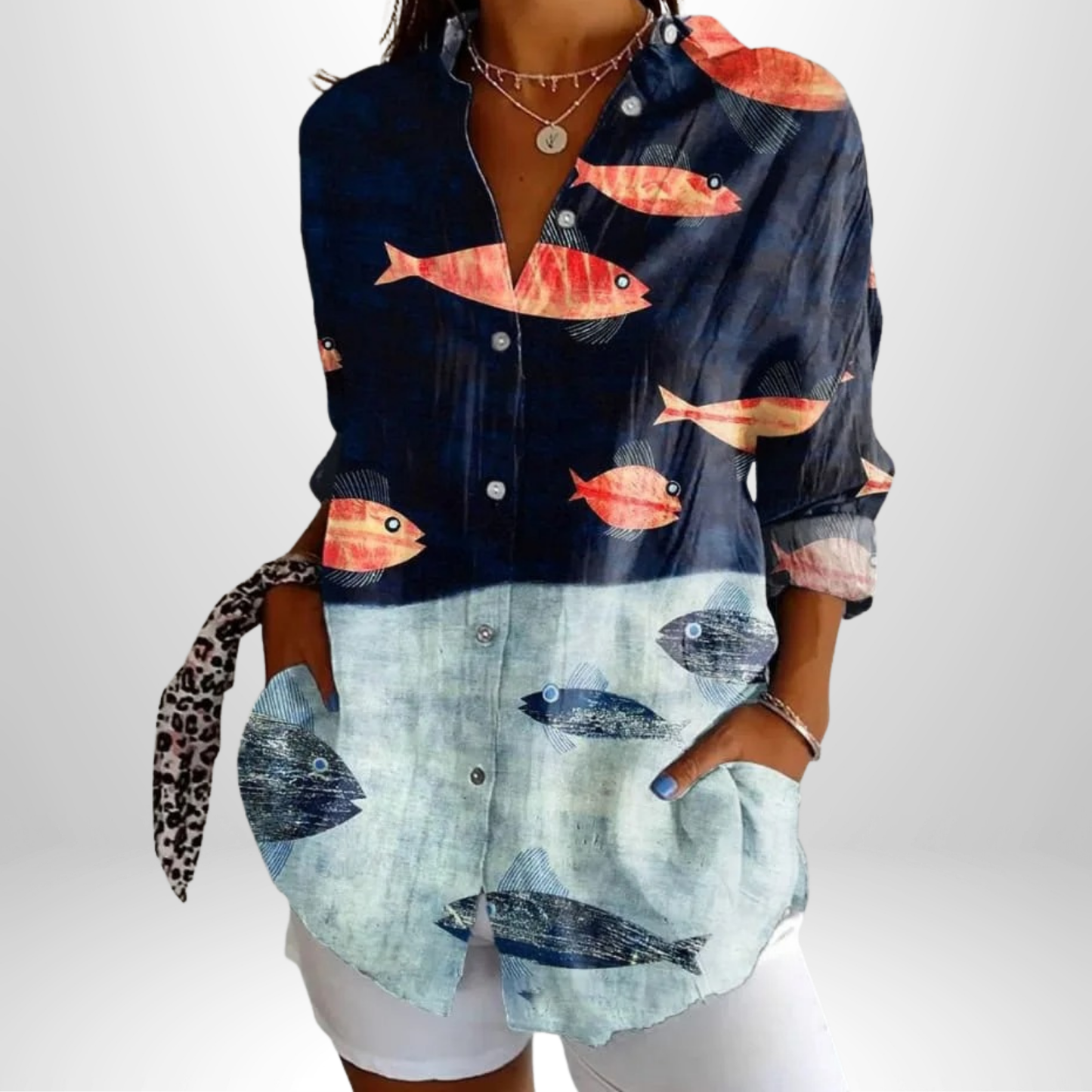 Ylva™ | Elegant Blus för Dam