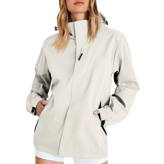 Anna™ | Elegant Damjacka Med Huva