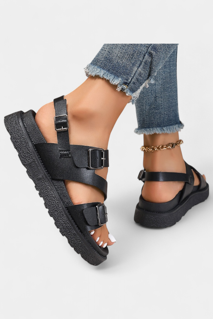 Cici Sandaler Dam - Elegant Slip-On Design för Komfort och Stil