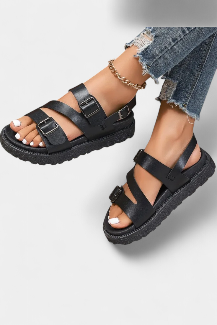 Cici Sandaler Dam - Elegant Slip-On Design för Komfort och Stil