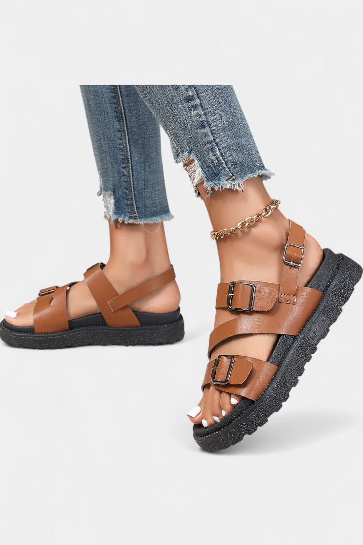 Cici Sandaler Dam - Elegant Slip-On Design för Komfort och Stil