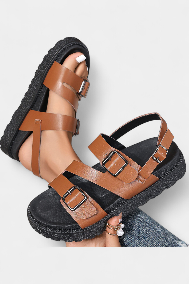Cici Sandaler Dam - Elegant Slip-On Design för Komfort och Stil