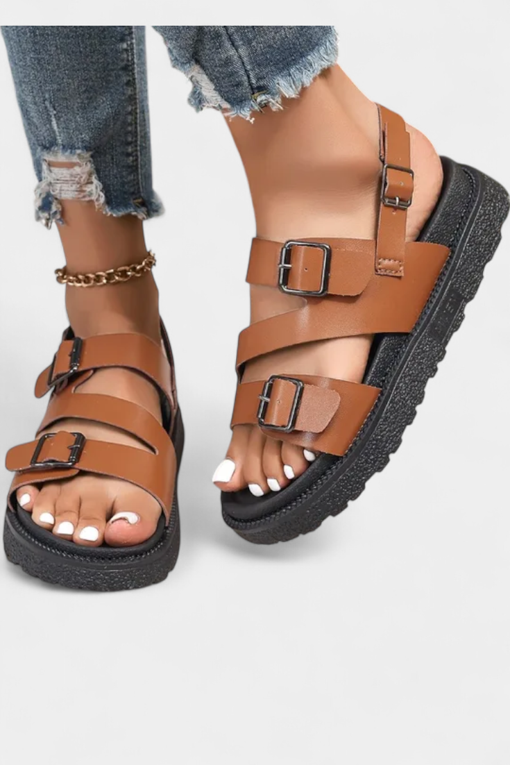Cici Sandaler Dam - Elegant Slip-On Design för Komfort och Stil