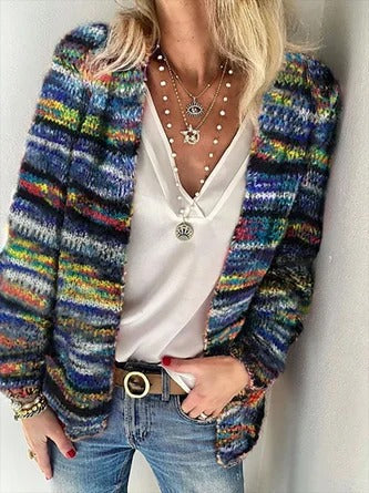 Fair Isle Stickad Tröja
