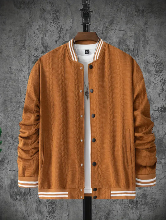 Felipa™ | Sportig Jacquardjacka med Unik Design