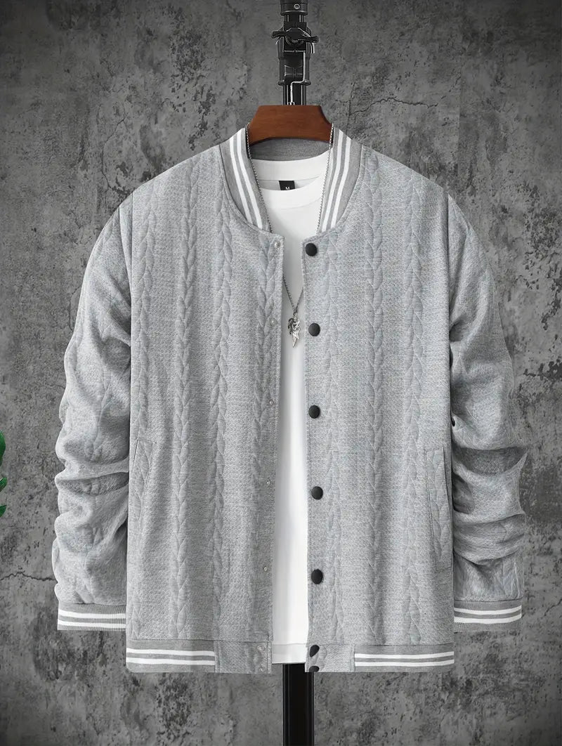 Felipa™ | Sportig Jacquardjacka med Unik Design