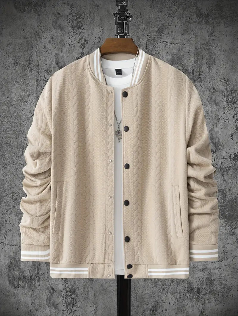 Felipa™ | Sportig Jacquardjacka med Unik Design