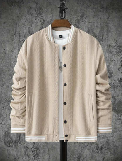 Felipa™ | Sportig Jacquardjacka med Unik Design
