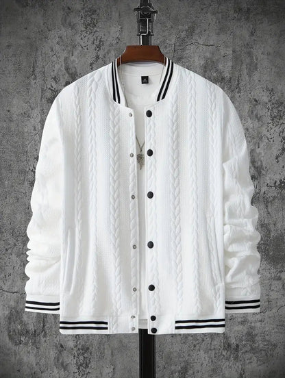Felipa™ | Sportig Jacquardjacka med Unik Design
