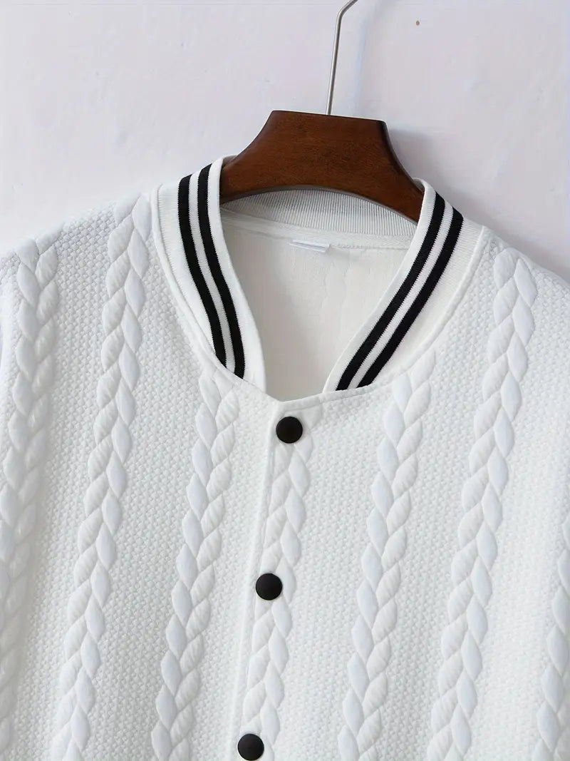 Felipa™ | Sportig Jacquardjacka med Unik Design