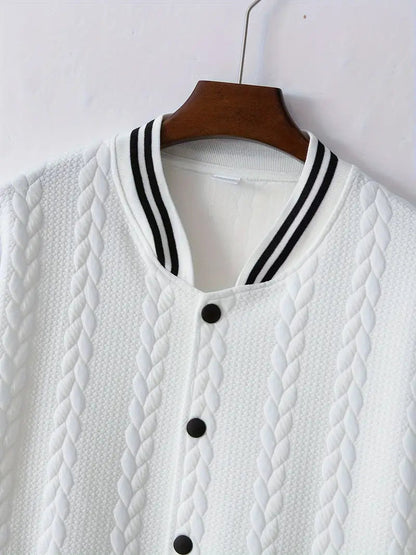 Felipa™ | Sportig Jacquardjacka med Unik Design