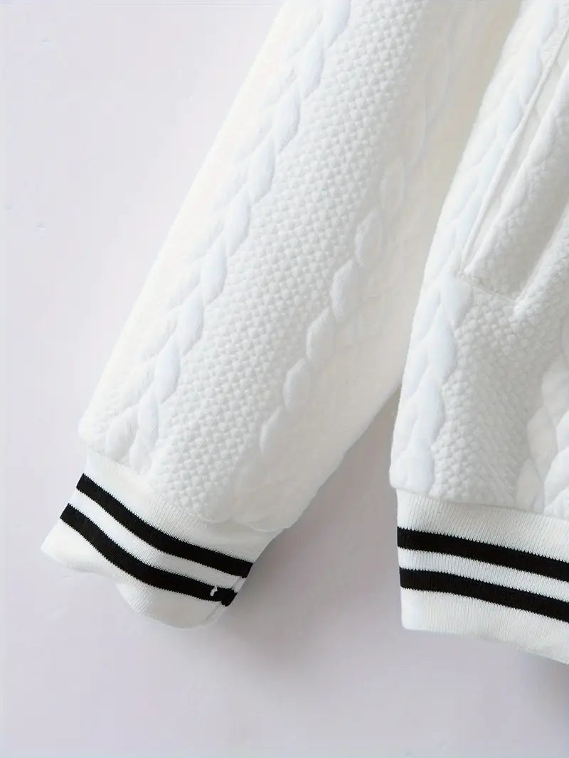 Felipa™ | Sportig Jacquardjacka med Unik Design