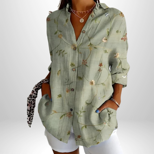 Frida™ | Konstnärlig Blus