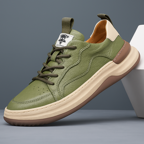 Hudson Läder Sneakers - Stiliga och Komfortabla för Varje Tillfälle