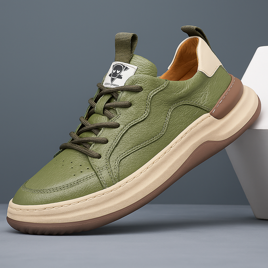 Hudson Läder Sneakers - Stiliga och Komfortabla för Varje Tillfälle