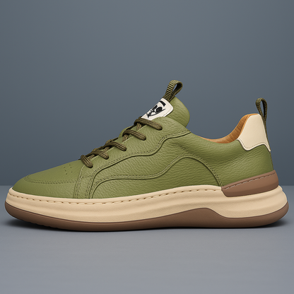 Hudson Läder Sneakers - Stiliga och Komfortabla för Varje Tillfälle