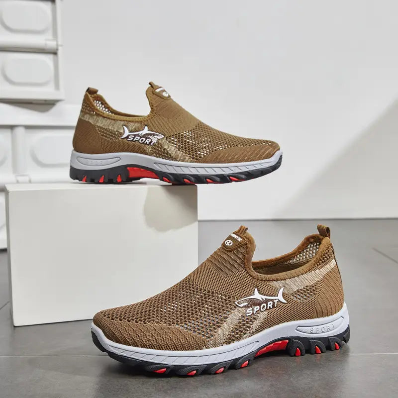Irwan Sneakers - Andningsbara och Halkfria Skor för Aktiv Livsstil