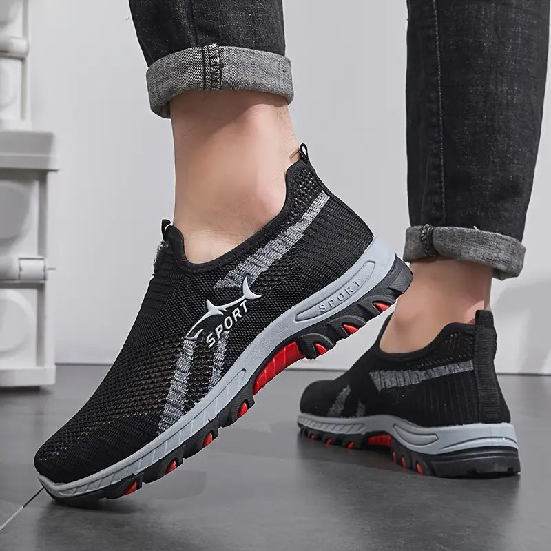 Irwan Sneakers - Andningsbara och Halkfria Skor för Aktiv Livsstil