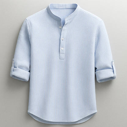 Shon™ | Elegant Skjorta Med Lång Ärmar