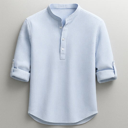 Shon™ | Elegant Skjorta Med Lång Ärmar
