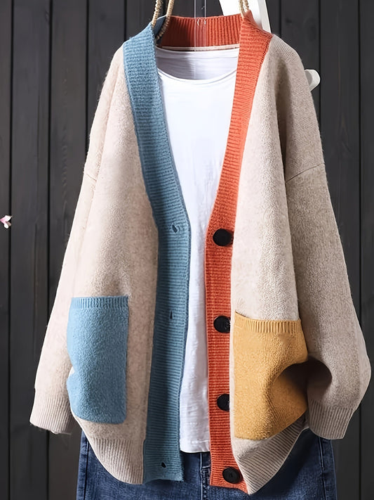 Karin™ | Elegant Färgglad Cardigan