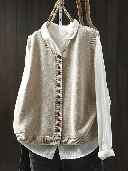 Sofia™ | Tidlös Bekväm Ärmlös Vest