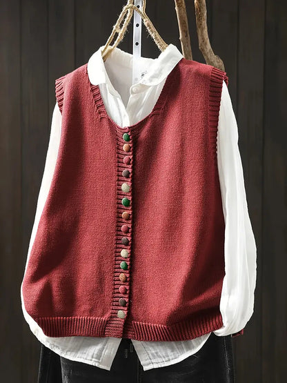 Sofia™ | Tidlös Bekväm Ärmlös Vest